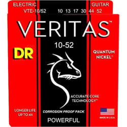 DR Strings VERITAS Electric Guitar Strings (VTE-10/52)