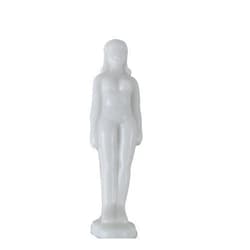 CircuitOffice White Female Image Figure Candle (Healing/Peaceful Home)