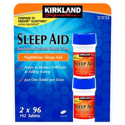 Kirkland Signature Sleep Aid, 192 Tablets (4 Pack)