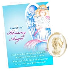AngelStar 8707 Blessing Angel Stone - Pack of 4