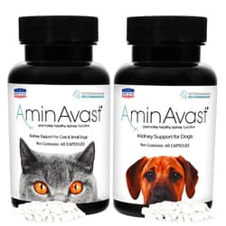 AminAvast Kidney Support Supplements for Dogs and Cats - Promotes Healthy Kidney Function and Vitality - Available in 300mg and 1000mg Capsules