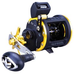 Sougayilang Line Counter Fishing Reel Conventional Level Wind Trolling Reel