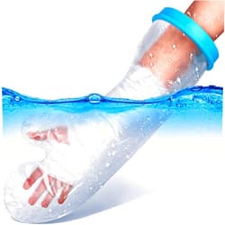 UpGoing Waterproof Cast Covers for Shower Arm Adult, Reusable Cast Shower Cover Arm, Cast Cover Protector for Broken Arm, Wrist, Hand and Elbow, Watertight Seal Shower Sleeve for Bandages After Surgery [2026 Upgrade]