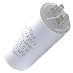 Seentech CBB60 Start Capacitor 50/60 Hz AC Electric Replacement Part - Work with Start-up of AC Motors, Air conditioners and Compressors (60 uF/MFD)