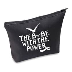 TSOTMO Movie Merchandise Inspired By Movie Cosmetic Bag for Fans Feminist Makeup Bag (THE POWER BLK)