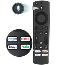 TIMEJONS Replacement Voice Remote Control for All Insignia, Toshiba or Pioneer Smart TVs, Universal Upgrade Remote Control Compatible with AMZ Omni T, Fire Smart TV Stick Remote(4k, 2nd Gen, 3rd Gen, Life)
