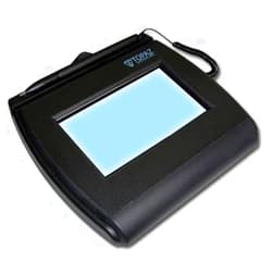 Topaz T-LBK750-BHSB-R Backlit 4x3 LCD Signature Capture Pad - (Refurbished)