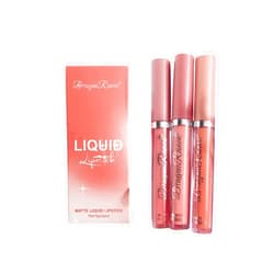 Xiahium Gifts for Women, 3 Pcs Lip Gloss Set Velvety Mist Moisturize Lip Tint Nude Shades Long Lasting Highly Pigmented Liquid Lipstick Set Gifts