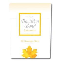 Basildon Bond Duke 137 x 178 mm Writing Pad with 40 Sheets - Champagne