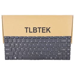 TLBTEK Keyboard Replacement Compatible with Gateway GWTN133-1 GWTN141-1BL GWTN141-5BK GWTN141-5GR，Chuwi GemiBook CWI514 CWI528 CWI529 CWI547，Multilaser Legacy PC230 PC231 Series Laptop Black