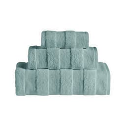 SaaSoh Apogee Collection 3 PK Towels Set (Mineral Blue)