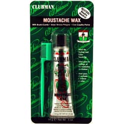 Clubman Moustache Wax Neutral 0.50 oz (Pack of 4)