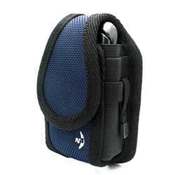 AccessoryChoice Blue Nite-Ize Rugged Cargo Side Case Cover Belt Clip Holster for Boost Mobile Sanyo Mirro SCP-3810 - Consumer Cellular Doro PhoneEasy 626 - Cricket HTC Desire C