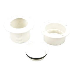Acouto Boat Drain Valve Lightweight Compact Portable Leak Proof Stable Drainage for Yacht Kayak Sewer Boat Scupper Valve Boat Scupper Drain Boat Self Bailing Boat Side Scupper M