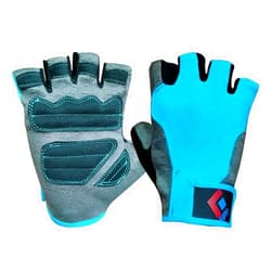 Cynamed CynaSports Weightlifting Leather Gloves with Shock Absorbing Gel Pad for Workout Exercise Training Fitness and Bodybuilding for Men & Women