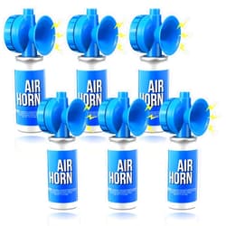Saillong 1.4oz Marine Boat Air Horn, Loud Air Horns for Safety, Mini Small Blow Fog Bear Horn, Meet Coast Guard, Emergency Use for Marine Boating Sporting Events Outdoor Alarm