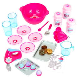 Sophia's 18 Inch Doll Baking Set of 23 Pcs. Fits American Girl Doll Furniture, Mini Doll Food Cookware Set | Doll Sized