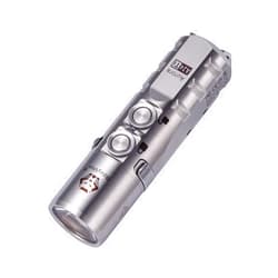 RovyVon Aurora A24 G2 Titanium LED Flashlight,1000 Lumen Pocket Flashlight with Lockout Mode,Rechargeable EDC Flahlight,7 Modes,Water Resistant for Everyday Carry, Hiking,Camping