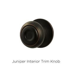 Sure-loc Aspen Vintage Bronze Front Entry Handleset Juniper