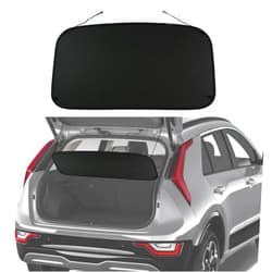 BOPARAUTO Cargo Cover for Kia NIRO Accessories & for NIRO Hybrid Accessories 2023 2024 Rear Black Trunk Shade Luggage Security Cover
