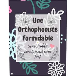 Karim coco Une Orthophoniste Formidable.ca ne s'oublie jamais merci pour tout: Carnet de Notes | Cadeau Original D’anniversaire, Noël ou Appréciation Pour Orthophoniste, Femme, Amie et Collègue (French Edition)