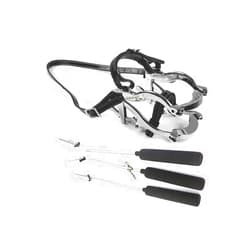 Equinez Tools Equine Dental Kit Climax Speculum and 3 Floats with Blades 4000 Series Model Premium Quality