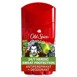 Old Spice Antiperspirant Deodorant for Men, 24/7 Freshness & Lasting Scent, 24/7 Long Lasting Sweat & Odor Protection, Smell Like a Hero, Aquaman, Fresh Ocean and Seastorm Scent, 2.6 oz