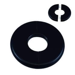 LOGRRMTH ABS Wall Split Flange Self-Adhesive Tape Round Escutcheon Plate Cover for Water Pipe, Faucet Decoration Accessories (22)