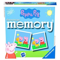 Ravensburger 21415 Peppa Pig Memory, The Classic Game for All Fans of The TV Series Peppa Pig, Memory Game for 2-8 Players from 4 Years