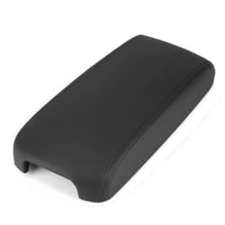 AEagle Black Center Console Cover Armrest Lids w/Base for Nissan Altima 2013-2018, PU & ABS Plastic