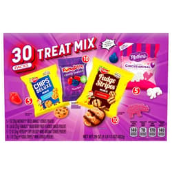 Keebler Variety Treats Snacks and Cookies Pack, 30 Count, 29oz