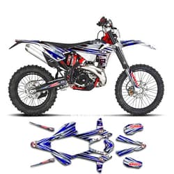 Kungfu Graphics Custom Decal Kit for Beta RR 125 200 250 300 350 390 430 480 2020 2021 2022 2023 2024 Dirt Bike Off Road, BTRR20N003-KO