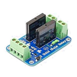 SainSmart 5V 2-Channel Solid State Relay Board for Arduino Uno Duemilanove Mega2560 Mega1280 Arm Dsp Pic