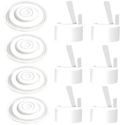 PUMPMOM-US Duckbill Valves and Silicone Membrane Compatible with Spectra S1/S2/9 Plus/Synergy Gold, Replace Pump Parts for Spectra Duckbill Valve S2 Accessories