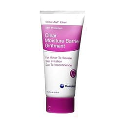 Coloplast Critic-Aid® Clear Moisture Barrier Ointment - 6 oz (170 g) Tube