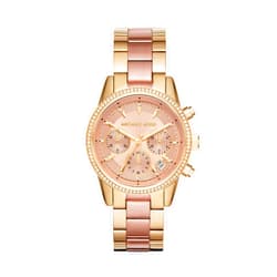 Michael Kors Ritz Women's Watch, Stainless Steel and Pavé Crystal Watch for Women