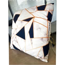 BZSNHOME Throw Pillow Cover Black and White Marble Background for Couch Sofa Bed Car Seats Home Decorative Short Plush Throw Pillow Case 18
