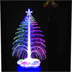 ledmomo Fiber Optic Lights Color Changing Christmas Tree Decor