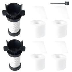 VacEssentials IF201 Filters Replacement Parts for Shark ION Flex DuoClean X30 X40 F60 F80 IC205 IF200 IF201 IF202 IF205 IF250 IF251 IF252 IF281 IF282 IF285 UF280 IC205 IR70 IR100 IR101, Parts XPREMF100 XPSTMF100
