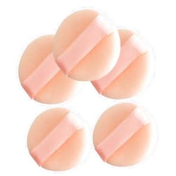 BELLIFFY 5pcs Practical Cosmetic Puffs Make up Powder Puff Makeup Puff Powder Puffs for Face Powder Cosmetic Powder Puffs Sponges Makeup Round Makeup Sponge Elf Powder Puff Flocking