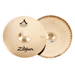 Avedis Zildjian Company Zildjian A Custom Mastersound Hi-Hat Cymbals - 14 Inches
