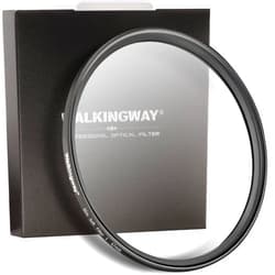 Walking Way White Mist Filter 67MM Soft Focus Filter Circular Diffusion Filter Dreamy Fog Effect Camera Lens Fliter for Video/Vlog/Portrait Photography(Light-Soft 1, 67MM)