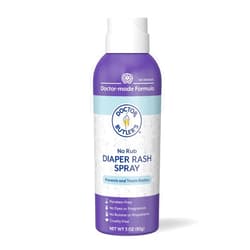 Doctor Butler's Baby Diaper Rash Spray – No-Rub Sprayable Diaper Rash Ointment to Prevent and Treat Rashes, Skin Protectant Spray with Touch Free Application* (3oz)