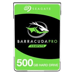 Seagate BarraCuda Pro 500GB Internal Hard Drive Performance HDD – 2.5 Inch SATA 6Gb/s 7200 RPM 128MB Cache for Computer Desktop PC Laptop, Data Recovery – Frustration Free Packaging (ST500LM034)