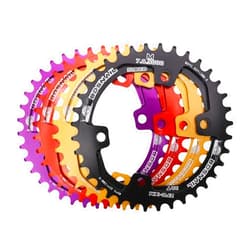 DJC Components DJC Bike Chainring Asymmetrical 96BCD Round/Oval for XT SLX M6000 / M7000 / M8000 / M9000 MTB 7/8/9/10/11/12 Speed Narrow Wide 30T/32T/34T/36T/38T Tooth