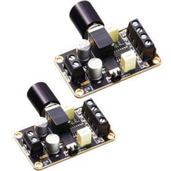 Weewooday 2 Pieces Audio Amplifier Board Pam8406 Mini Amplifier Board 5v, 5w+5w Module, Digital Power Module Class D 2.0 Dual Channel Audio Stereo Amplify for DIY Sound System