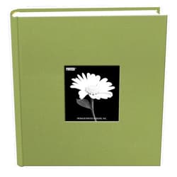 Pioneer Photo Albums Fabric Frame Cover Photo Album 200 Pockets Hold 4x6 Photos, Sage Green