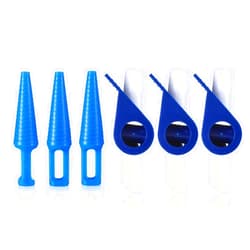 TrelaCo 3 Set of Urinary Catheter Supplies Including Individually Wrapped 3 Catheter Valves and 3 Catheter Plugs for Urine Drainage Bladder Control