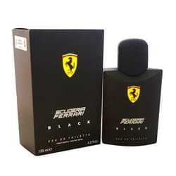 Ferrari Scuderia Black Eau De Toilette Spray For Men, 4.2 Ounce
