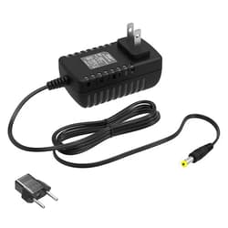 HQRP 6V AC Adapter Compatible with Akai MPK2 MPK25 MPK49 MPK61 MPK88 MPK249 MAX49 Keyboard Power Supply Cord Adaptor [UL Listed] + Euro Plug Adapter